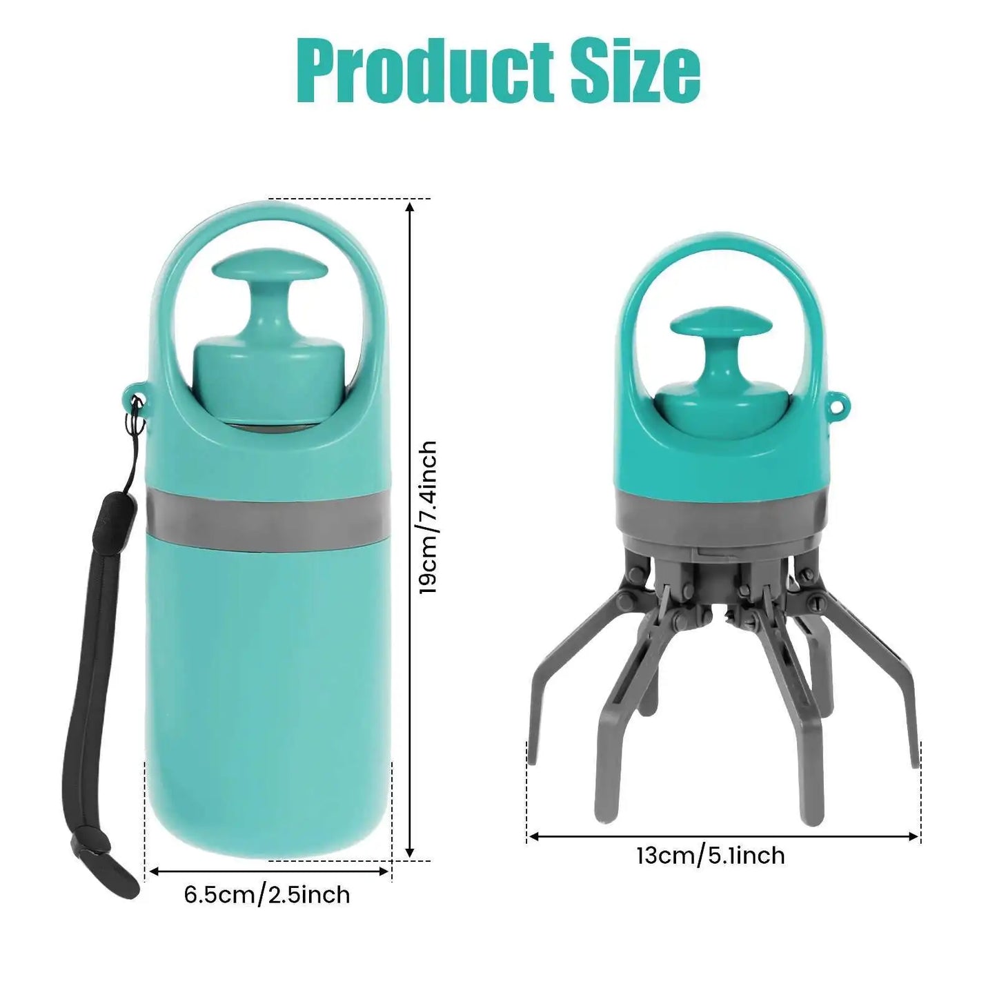 CleanWalk No-Touch Pooper Scooper Set